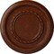 Ekena Millwork Federal Roped Small Medallion (Canopies up to 6"), 12 5/8"OD x 1 1/8"P, Burnished Mahogany Crackle CM12FEBMC - alternate 1